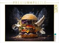 CALVENDO Puzzle Hamburger de Luxe | 1000 Teile Lege-Gr&ouml;&szlig;e 64 x 48 cm...