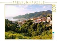 Puzzle &middot; Samos-Stadt mit Blick auf die Bucht von Vathy | Griechische...
