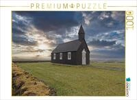 Puzzle &middot; B&uacute;&eth;akirkja | 1000 Teile &middot; Lege-Gr&ouml;&szlig;e 64 &times; 48 cm &middot; CALVENDO...