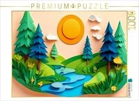 Puzzle &middot; Sommer | Jahreszeit im Scherenschnitt &middot; 1000 Teile &middot; Lege-Gr&ouml;&szlig;e...