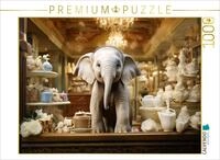 Puzzle &middot; EIN Motiv aus dem Kalender Tierische Sprichw&ouml;rter | Ein Elefant im