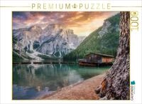 CALVENDO Puzzle Pragser Wildsee - Italien | 1000 Teile Lege-Gr&ouml;&szlig;e 64 x 48 cm