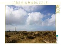Puzzle &middot; D&uuml;nenlandschaft am Bl&aring;vands Huk | Leuchtturm an D&auml;nemarks westlichstem