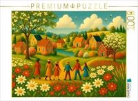 Puzzle &middot; Blumenwiesen und Kindergl&uuml;ck | Ein Sommertag voller Farben,...