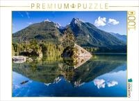 CALVENDO Puzzle Malerischer Hintersee | 1000 Teile Lege-Gr&ouml;&szlig;e 64 x 48 cm