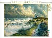Puzzle &middot; EIN Motiv aus dem Kalender Sturmwarnung an der K&uuml;ste | Der Leuchtturm