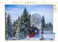 Puzzle &middot; Die Brockenbahn am Goetheweg | Auf ihrem Weg zum Brocken, zum