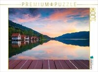 CALVENDO Puzzle Gro&szlig;er Alpsee im Sommer | 1000 Teile Lege-Gr&ouml;&szlig;e 64 x 48 cm