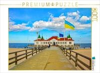 CALVENDO Puzzle Seebr&uuml;cke Ahlbeck | 1000 Teile Lege-Gr&ouml;&szlig;e 64 x 48 cm...