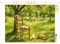 Puzzle &middot; Lesepause im Sommerlicht | 1000 Teile &middot; Lege-Gr&ouml;&szlig;e 64 &times; 48 cm &middot;