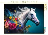 CALVENDO Puzzle Blumenpferd 10 | 1000 Teile Lege-Gr&ouml;&szlig;e 64 x 48 cm Foto-Puzzle...