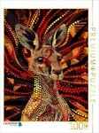 CALVENDO Puzzle K&auml;nguru im Stile der Aborigine-Kunst | 1000 Teile Lege-Gr&ouml;&szlig;e...