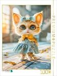 Puzzle &middot; S&uuml;&szlig;e Mieze im gr&uuml;nen Kleidchen | S&uuml;&szlig;e Mieze im gr&uuml;nen Kleidchen...
