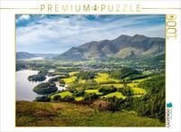 CALVENDO Puzzle Blick vom Catbells auf Keswick | 1000 Teile Lege-Gr&ouml;&szlig;e 64 x...