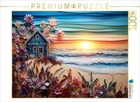 Puzzle &middot; Die letzten Sonnenstrahlen | Papierschnittkunst und Quilting &middot; 1000...