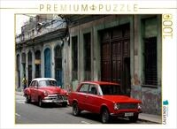 Puzzle &middot; Sowjetischer Lada in Alt-Havanna | 1000 Teile &middot; Lege-Gr&ouml;&szlig;e 64 &times; 48 cm