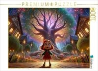 CALVENDO Puzzle Die kleine Hexe und der Zauberbaum | 1000 Teile Lege-Gr&ouml;&szlig;e 64...