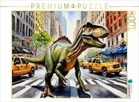 Puzzle &middot; Tyrannus Saurus in New York | Ein Motiv aus dem Kalender Dinosaurier