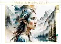 CALVENDO Puzzle Die Naturliebende | 1000 Teile Lege-Gr&ouml;&szlig;e 64 x 48 cm...