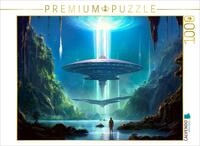 CALVENDO Puzzle Science Fiction - Reise zu fremden Planeten - Reise nach Oben |...