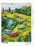 Puzzle &middot; Wohnwagenidylle in Holland auf Einer Wiese | Wohnwagenidylle in...