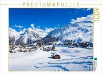 Puzzle &middot; Ferienort Arosa im Schanfigg Tal | 1000 Teile &middot; Lege-Gr&ouml;&szlig;e 64 &times; 48 cm