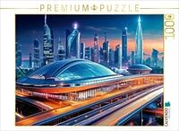 CALVENDO Puzzle Downtown-Eventhall, Veranstaltungszentrum in der City | 1000...