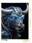 CALVENDO Puzzle B&uuml;ffel - EIN Cyborg Tier in Verbindung mit Elementen des...