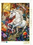 CALVENDO Puzzle EIN majest&auml;tisches Einhorn prangt auf Einer farbenfrohen...