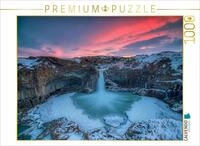 Puzzle &middot; Aldeyjarfoss | Wundersch&ouml;ner, abgelegener Wasserfall im Norden...