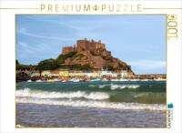 CALVENDO Puzzle Mont Orgueil Castle - Jersey | 1000 Teile Lege-Gr&ouml;&szlig;e 64 x 48 cm