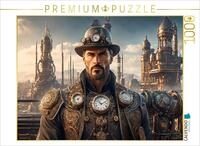 Puzzle &middot; Ingenieur Einer Dampfenergie-Versorgungsanlage | Steampunk &middot; Mensch...