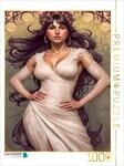 CALVENDO Puzzle Dieses einf&auml;rbige Kleid wirkt elegant und interessant auch...