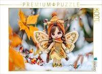 CALVENDO Puzzle Fee im Winter | 1000 Teile Lege-Gr&ouml;&szlig;e 64 x 48 cm Foto-Puzzle...