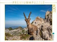 CALVENDO Puzzle Alpsteinpanorama | 1000 Teile Lege-Gr&ouml;&szlig;e 64 x 48 cm...