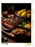Puzzle &middot; Smoked Brisked vom Grill mit Maiskolben | Ein leckeres Abendessen mit...