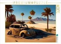 CALVENDO Puzzle Das alte Auto | 1000 Teile Lege-Gr&ouml;&szlig;e 64 x 48 cm Foto-Puzzle...