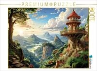 CALVENDO Puzzle Der Hochblickhorst &uuml;ber dem Wildwassertal | 1000 Teile...