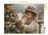 CALVENDO Puzzle Weihnachtszauber auf dem Bauernhof | 1000 Teile Lege-Gr&ouml;&szlig;e 64...