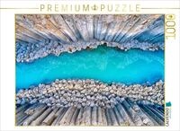 Puzzle &middot; Stu&eth;lagil | Canyon mit Basalts&auml;ulen im Norden Islands &middot; 1000 Teile...