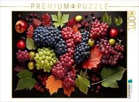 CALVENDO Puzzle Weintrauben - Vegane Ern&auml;hrung | 1000 Teile Lege-Gr&ouml;&szlig;e 64 x...