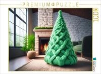 CALVENDO Puzzle Weihnachtsstrick | 1000 Teile Lege-Gr&ouml;&szlig;e 64 x 48 cm...