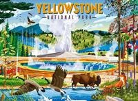 Ravensburger - 500-teiliges Puzzle - Yellowstone-Nationalpark - Erwachsene und Kinder