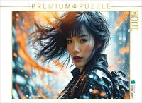 CALVENDO Puzzle Japanerin in Einer verworrenen Traumwelt | 1000 Teile...