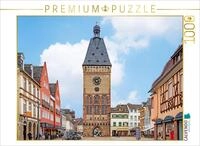 CALVENDO Puzzle Stadtturm Altp&ouml;rtel | 1000 Teile Lege-Gr&ouml;&szlig;e 64 x 48 cm...