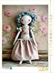 Puzzle &middot; Romantische Puppe Klara | Retro Handarbeit aus der KI &middot; 1000 Teile &middot;