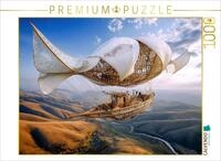 Puzzle &middot; Luftsegel im D&auml;mmerflug | Elegantes Flugger&auml;t &uuml;ber surrealer...