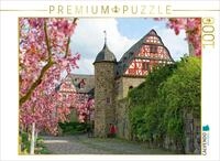 CALVENDO Puzzle Spektakul&auml;re Bl&uuml;tenpracht an der historischen Burganlage in...