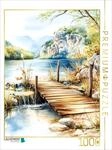Puzzle &middot; Nationalparks Plitvicer Seen | 1000 Teile &middot; Lege-Gr&ouml;&szlig;e 64 &times; 48 cm...