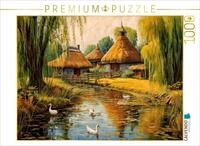 Puzzle &middot; Pusztadorf in der Ebene | Idyllische Architektur in der Landschaft &middot;...